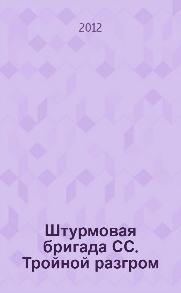 Штурмовая бригада СС. Тройной разгром