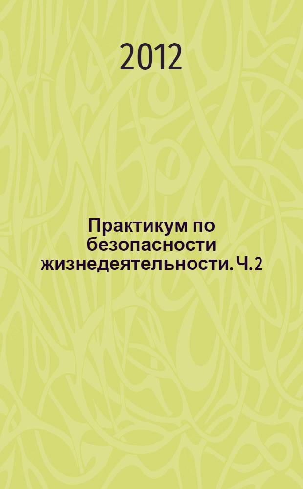 Практикум по безопасности жизнедеятельности. Ч. 2
