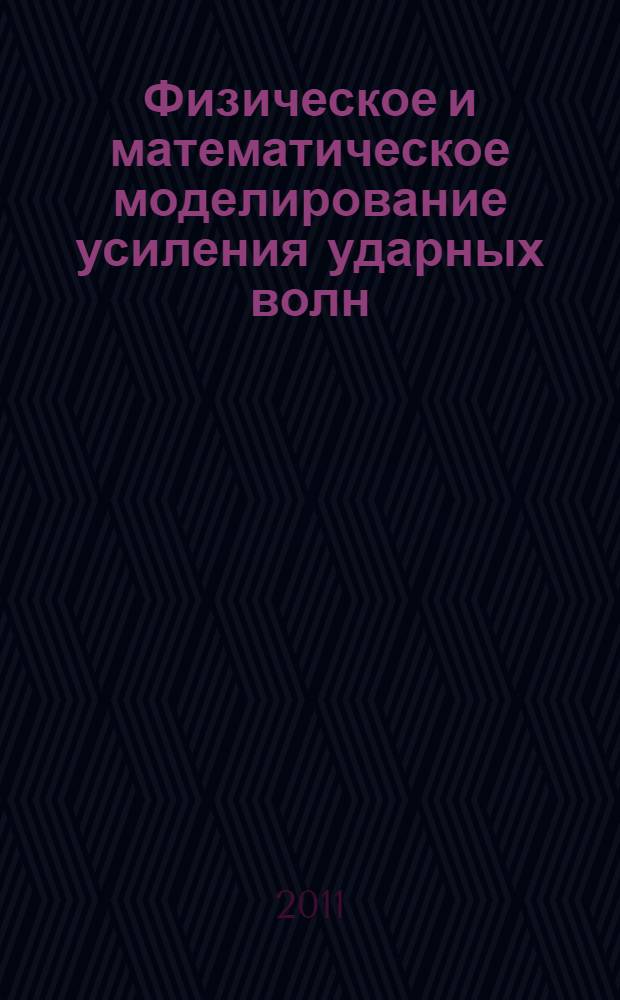 Физическое и математическое моделирование усиления ударных волн : автореферат диссертации на соискание ученой степени кандидата физико-математических наук : специальность 01.02.05 <Механика жидкости, газа и плазмы>