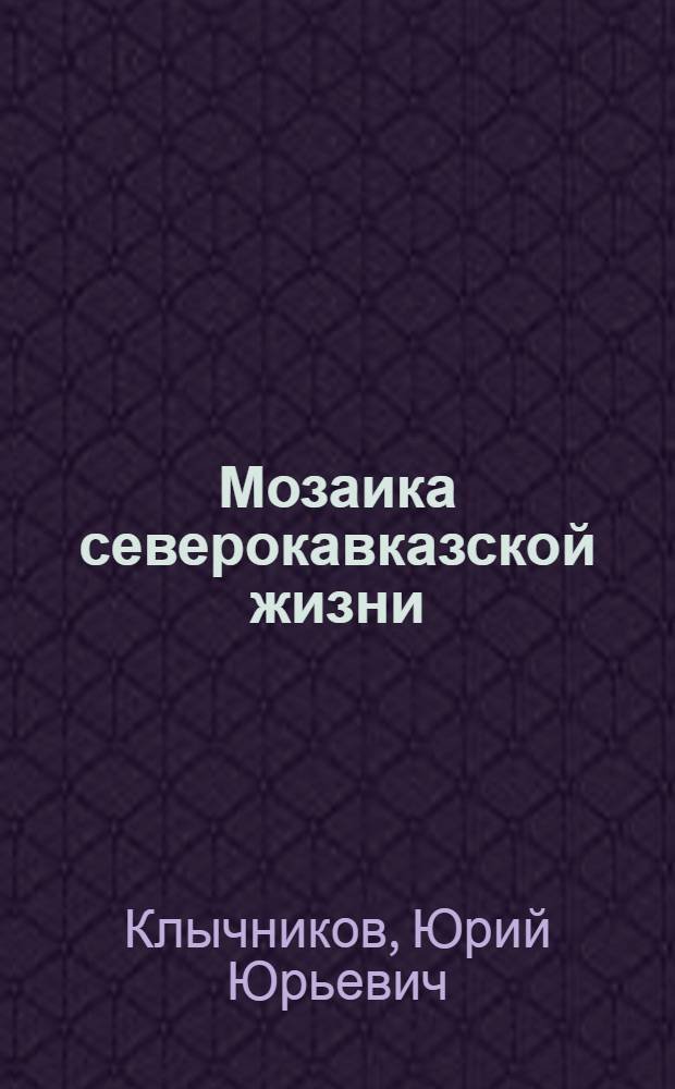 Мозаика северокавказской жизни: события и процессы XIX - начала XX веков : исторические очерки