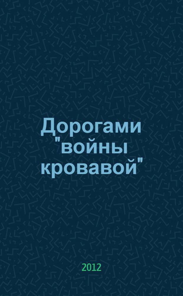 Дорогами "войны кровавой" : очерк о походе от Каунаса до Москвы предпринятом в 1982 году