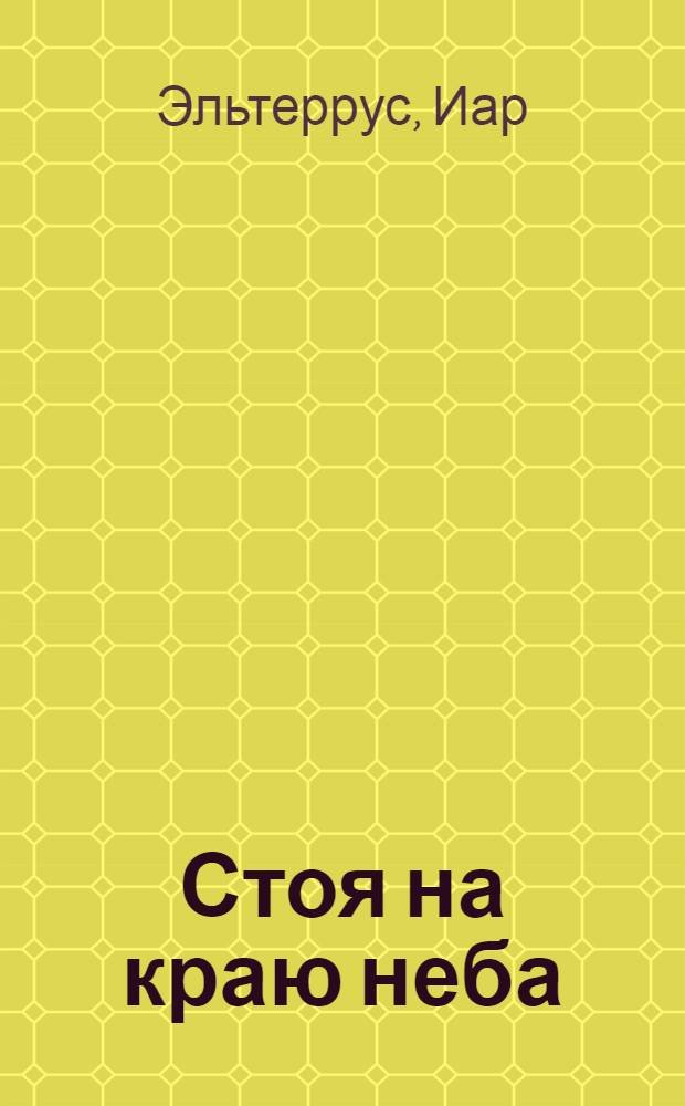 Стоя на краю неба : роман