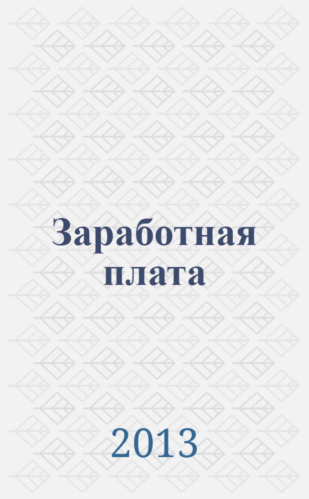 Заработная плата: практическое руководство для бухгалтера : виды и системы оплаты труда, режим рабочего времени, расчет среднего заработка, командировки, отпуска, больничные, декретные, пособия на детей, НДФЛ, страховые взносы в государственные внебюджетные фонды и взносы на страхование от несчастных случаев и профзаболеваний : оформление документов, составление отчетности, сложные вопросы, практические примеры