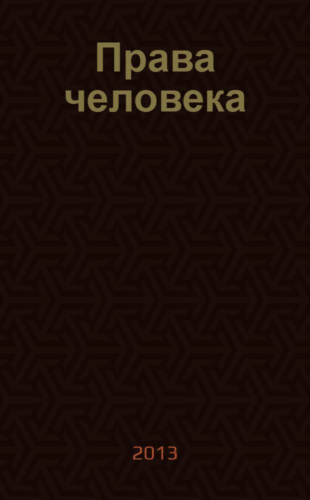 Права человека: проблемы правоприменения : монография