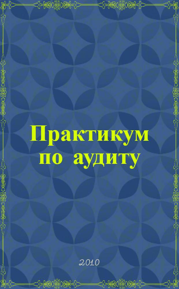 Практикум по аудиту