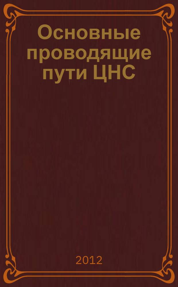 Основные проводящие пути ЦНС : электронный учебный курс