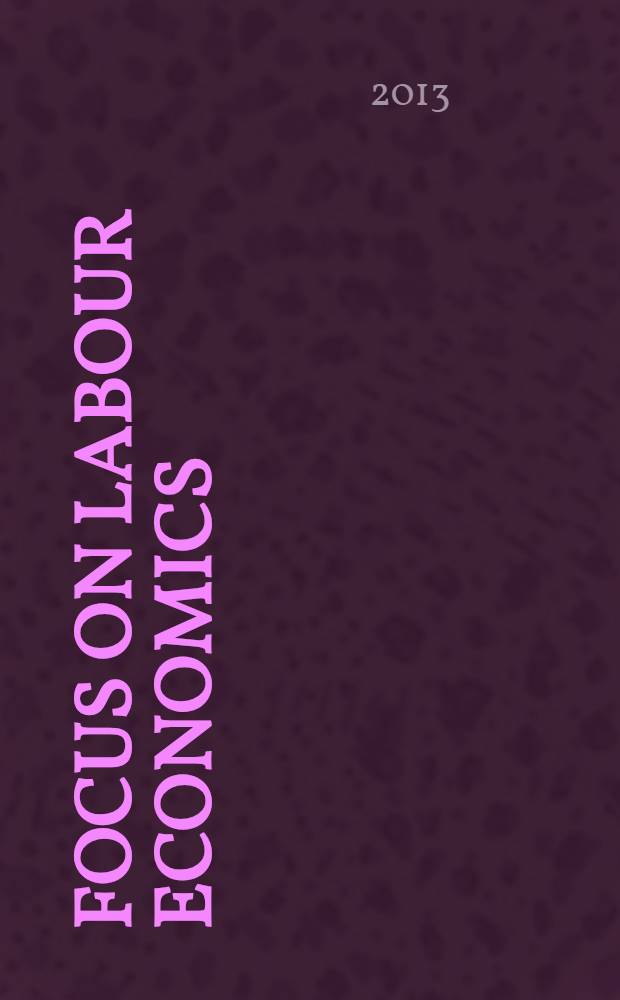 Focus on labour economics : учебное пособие для студентов 1-4 курсов6 обучающихся по направлению подготовки "Экономика", профилю "Экономика труда"