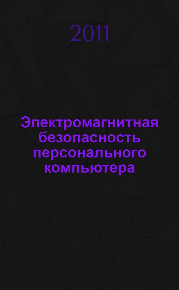 Электромагнитная безопасность персонального компьютера : монография