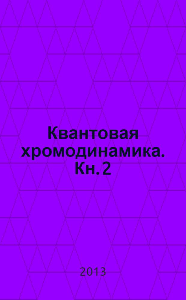 Квантовая хромодинамика. Кн. 2