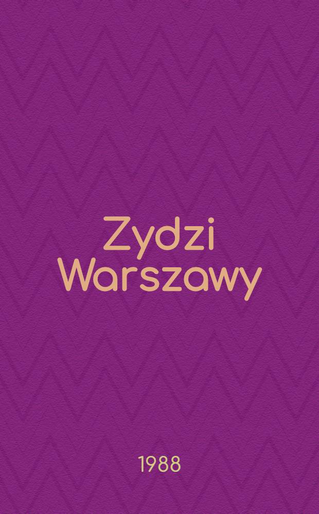 Zydzi Warszawy