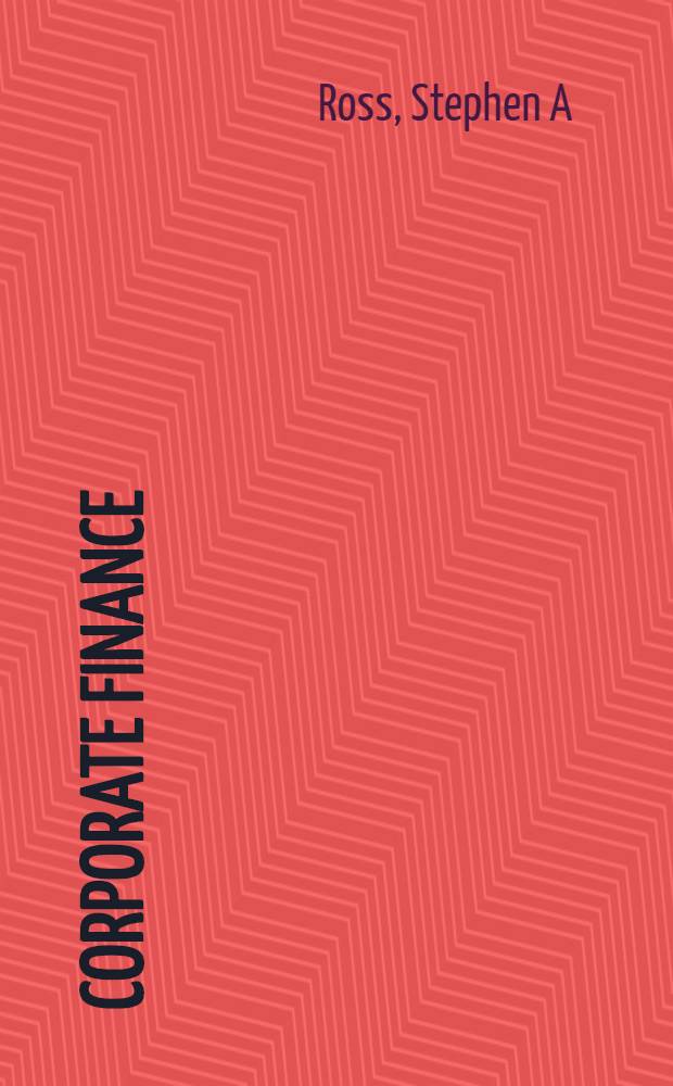 Corporate finance