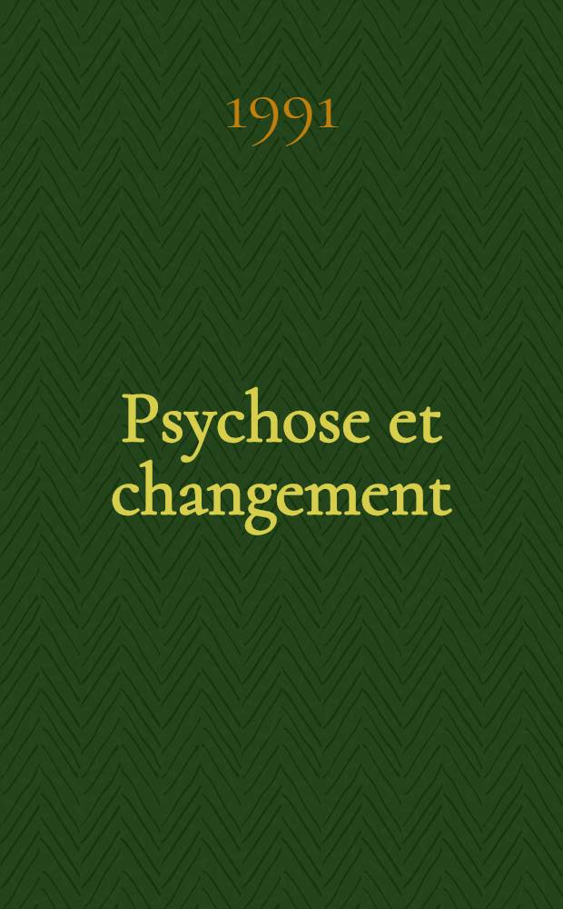 Psychose et changement