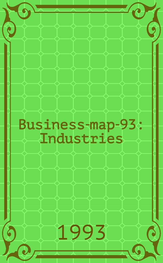 Business-map-93 : Industries:In 32 vol