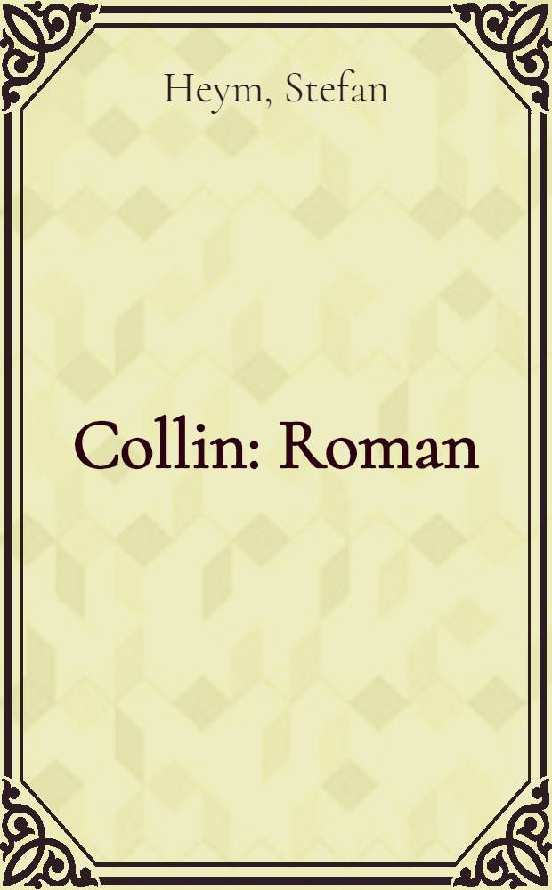 Collin : Roman