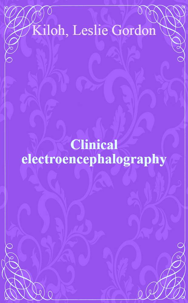 Clinical electroencephalography
