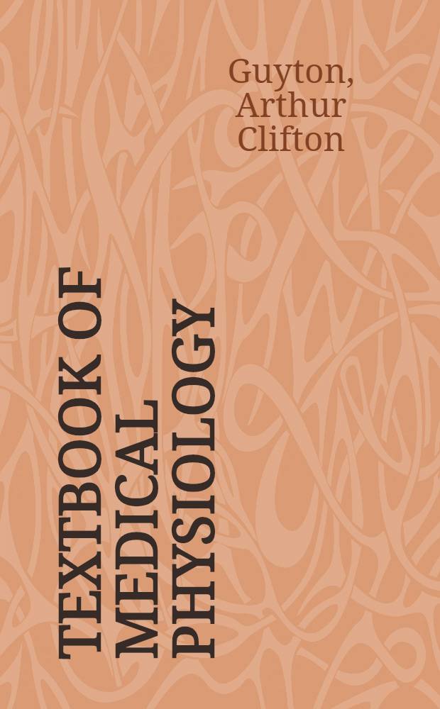 Textbook of medical physiology