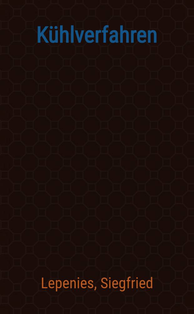 Kühlverfahren