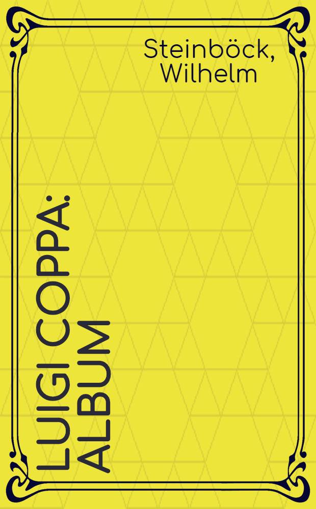 Luigi Coppa : Album