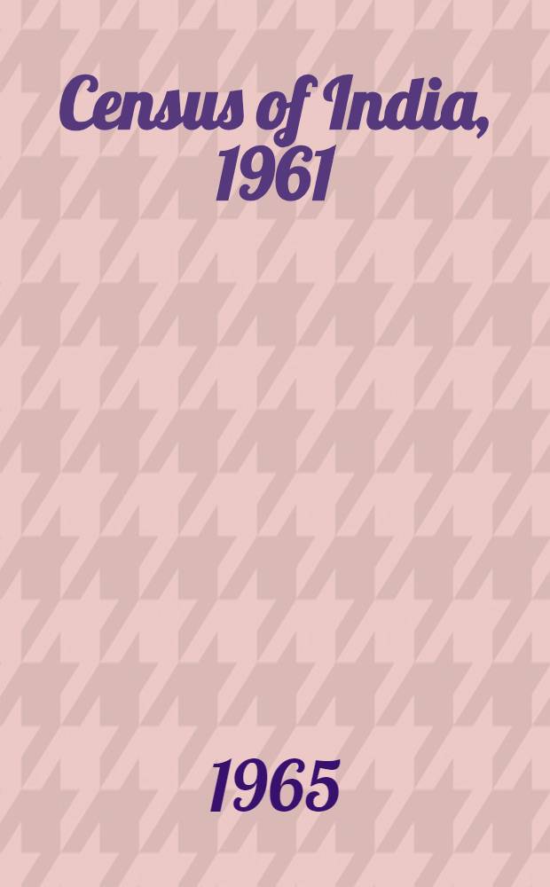 Census of India, 1961