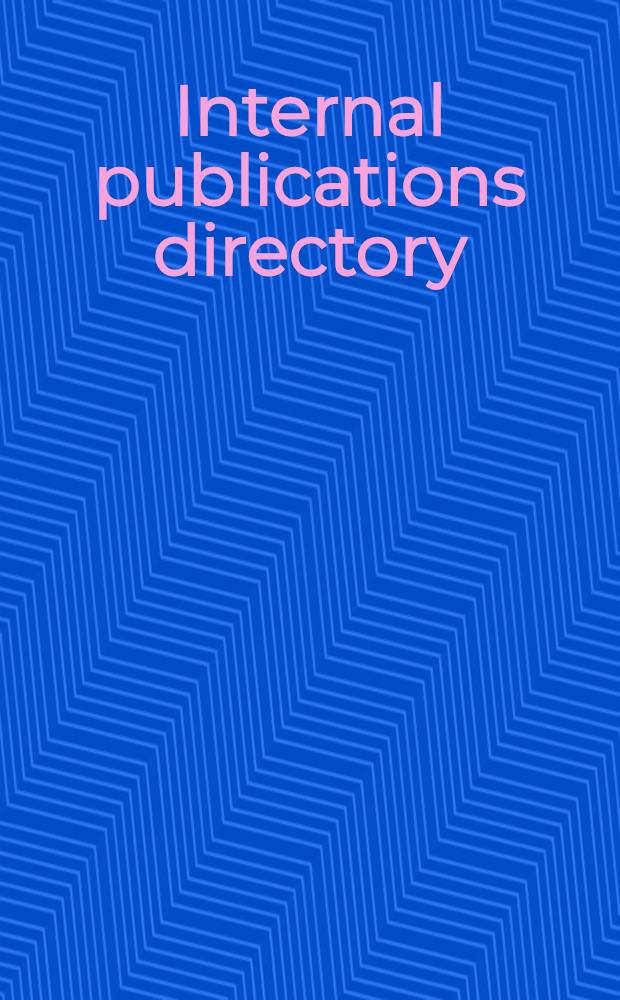 Internal publications directory