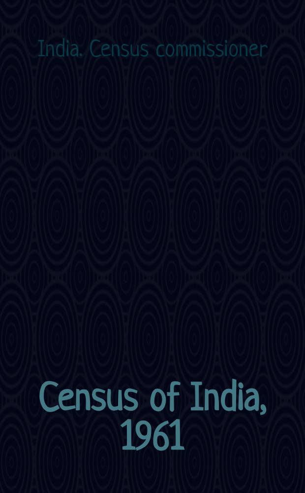 Census of India, 1961