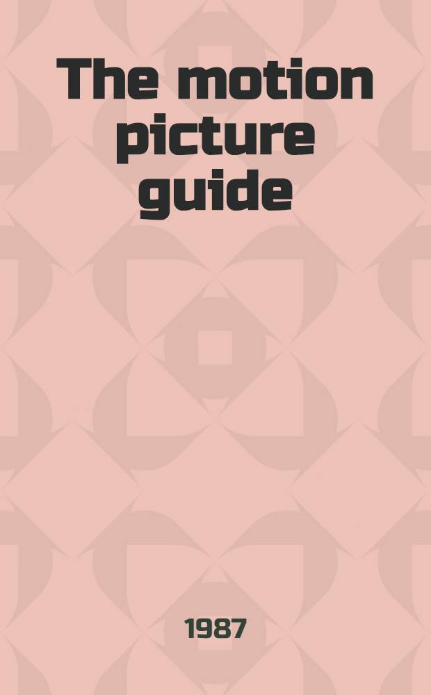 The motion picture guide : Index