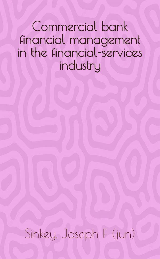 Commercial bank financial management in the financial-services industry