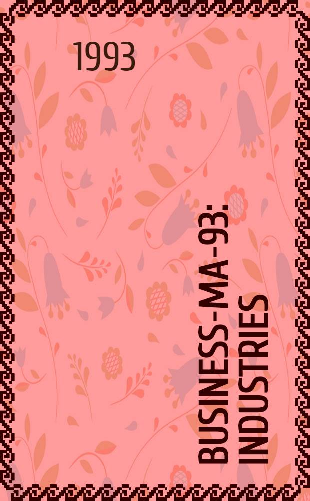 Business-map- 93 : Industries : In 32 vol