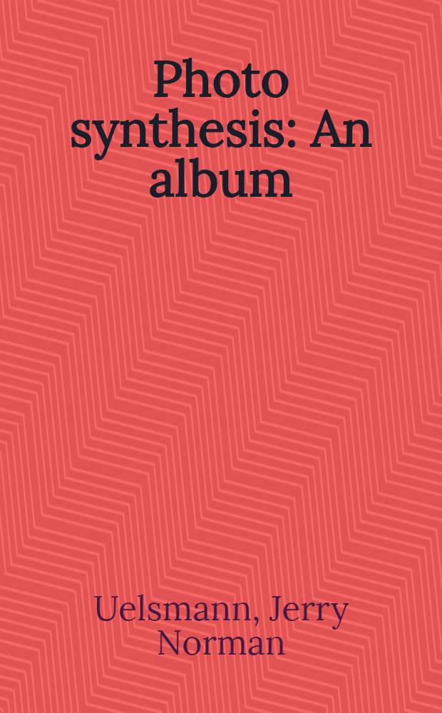 Photo synthesis : An album