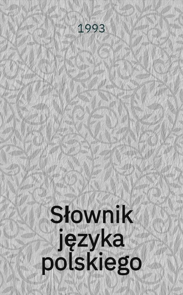 Słownik języka polskiego