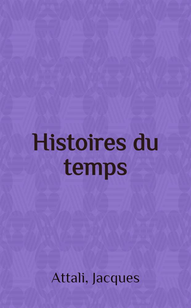 Histoires du temps