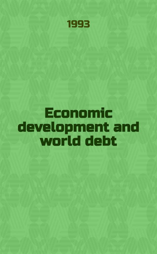Economic development and world debt