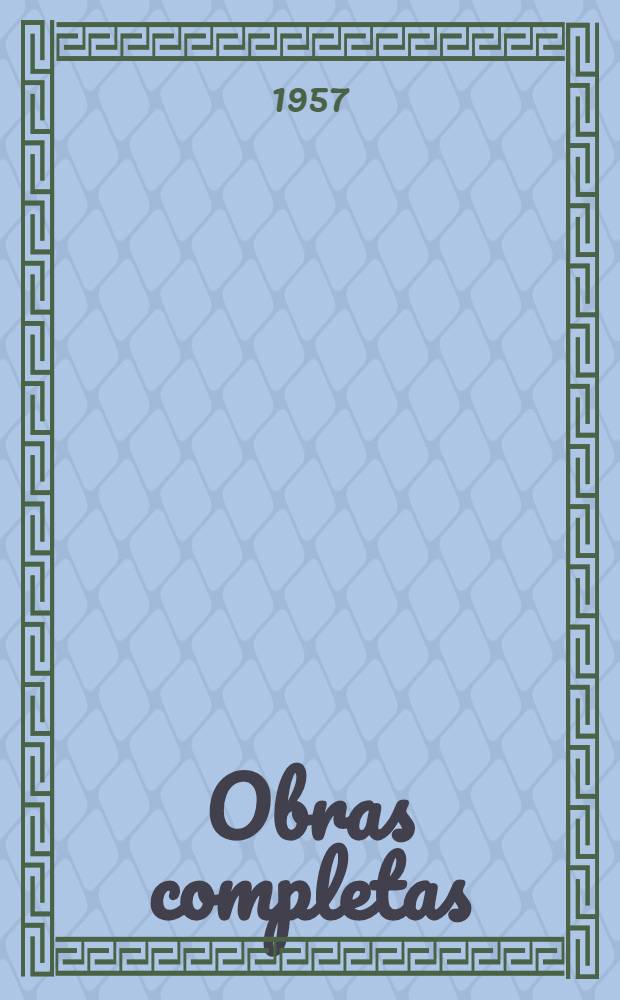 Obras completas