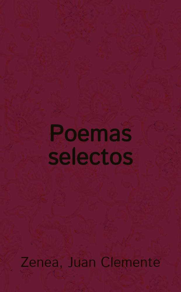 Poemas selectos