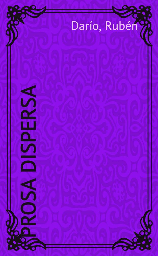 Prosa dispersa
