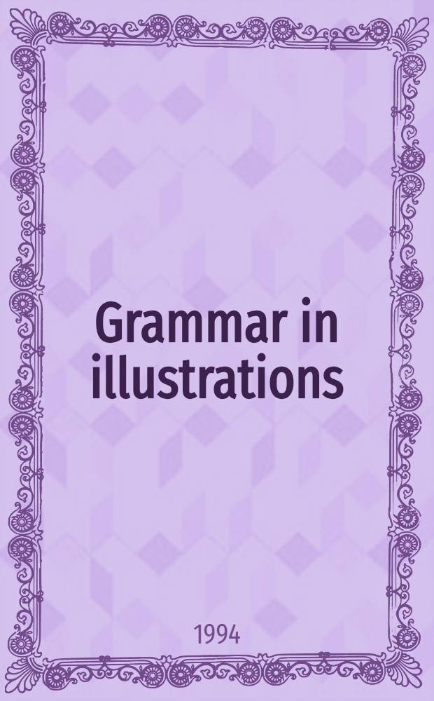 Grammar in illustrations
