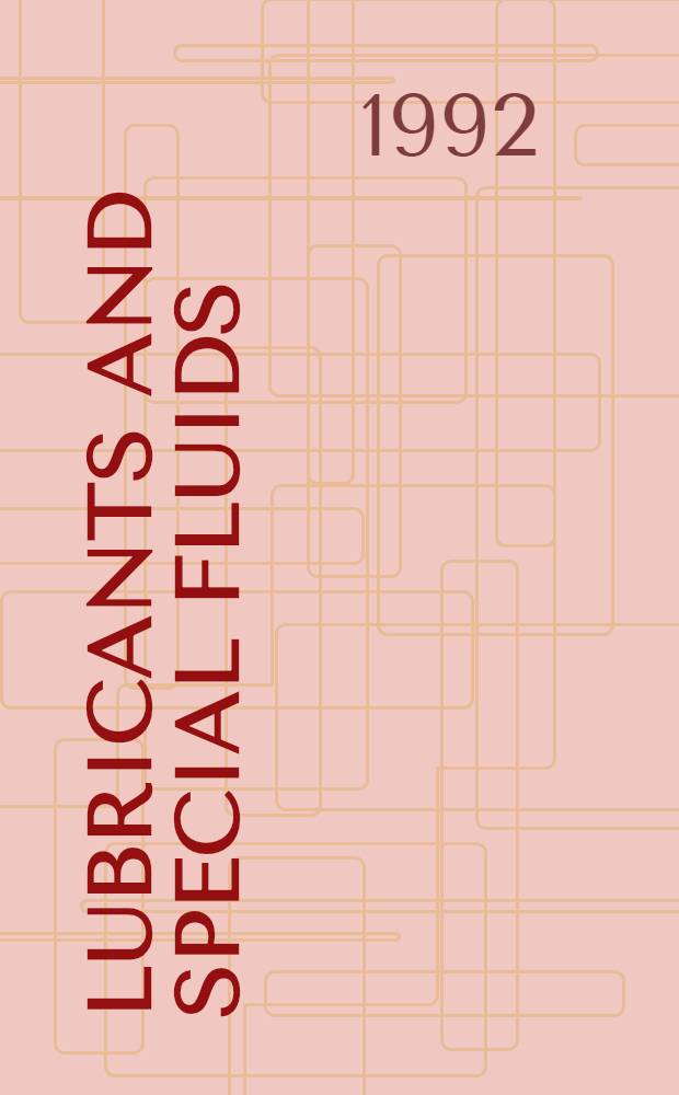 Lubricants and special fluids