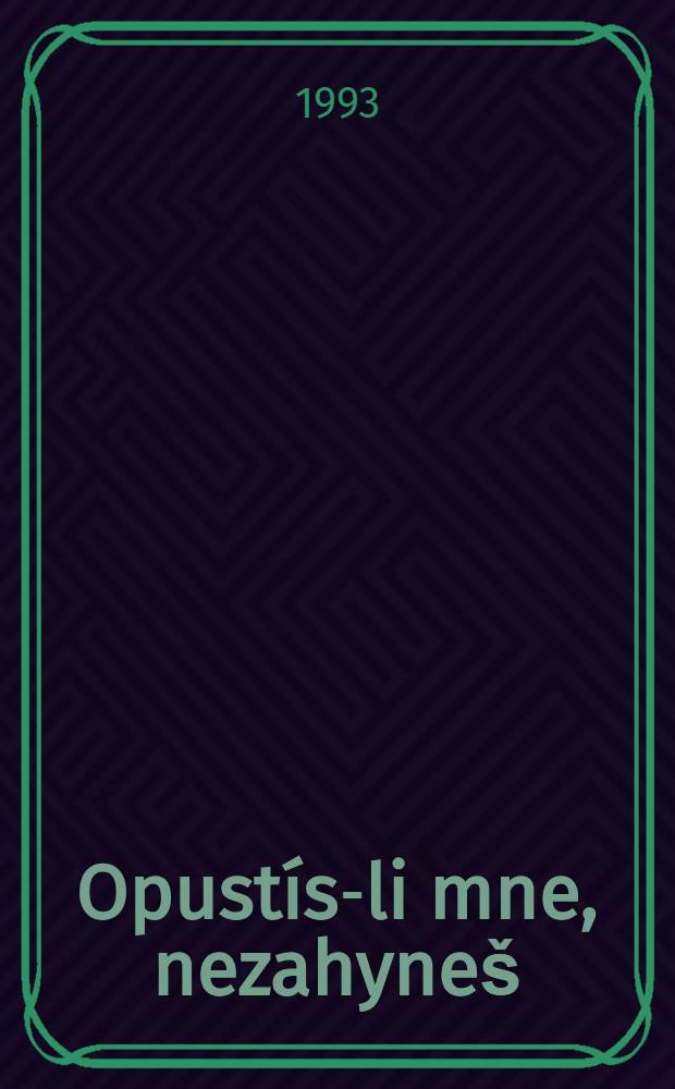 Opustís-li mne, nezahyneš : Rozhovory