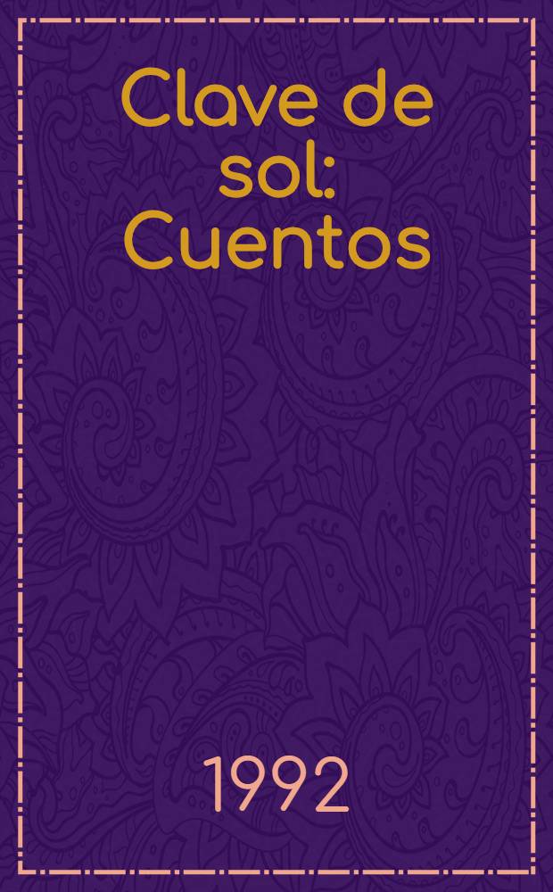 Clave de sol : Cuentos