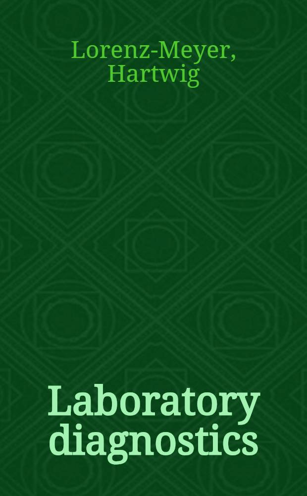 Laboratory diagnostics = Воспалительная болезнь кишечника. [3]:Лабораторная диагностика.