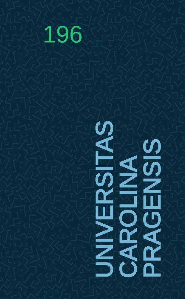 Universitas Carolina Pragensis : Album = Пражский Карлов университет..