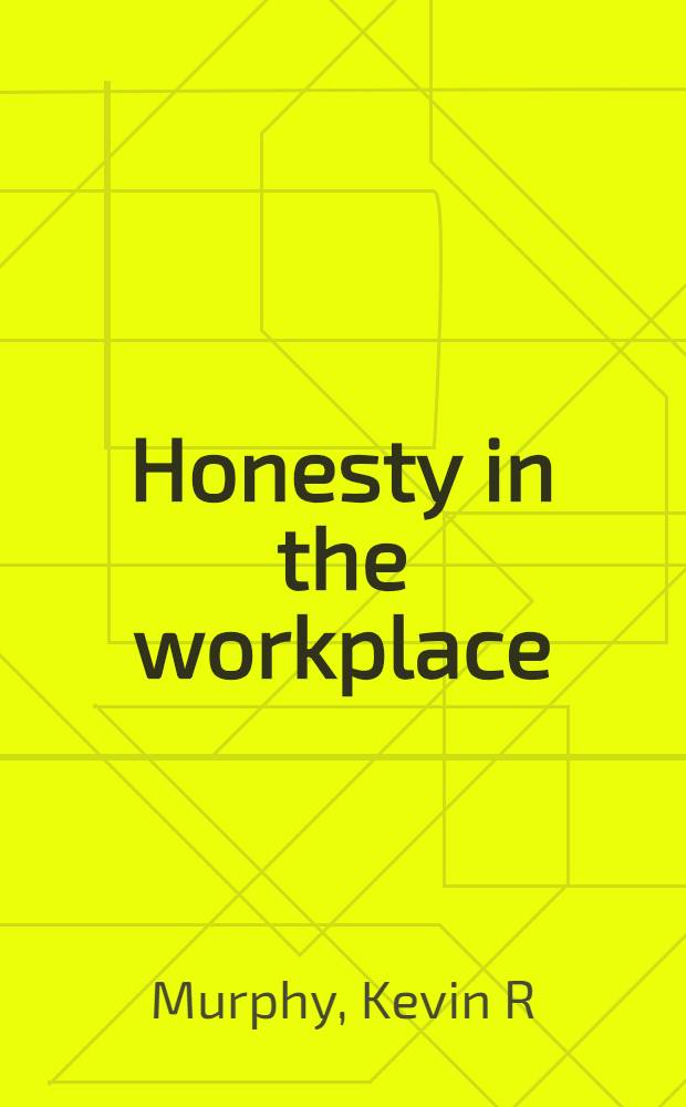 Honesty in the workplace