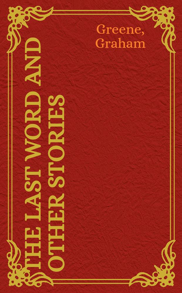 The last word and other stories