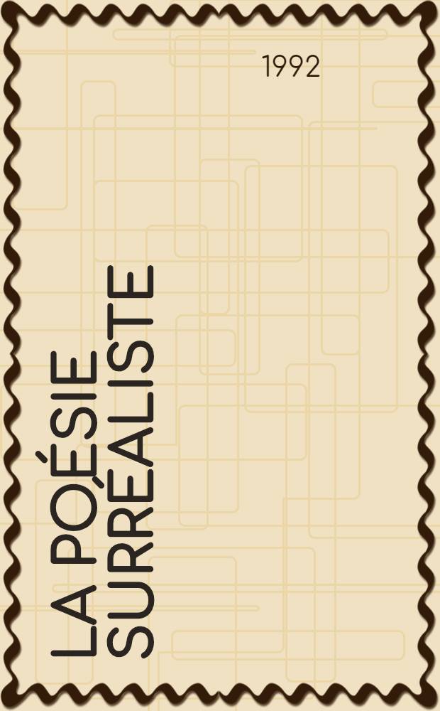 La poésie surréaliste