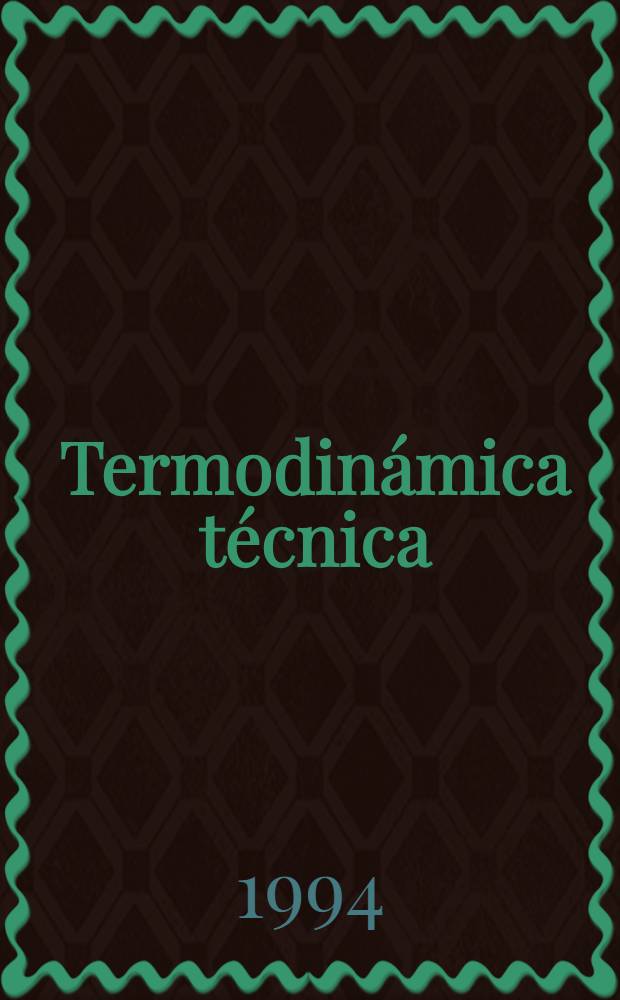 Termodinámica técnica