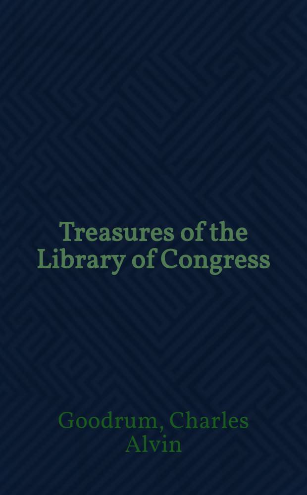 Treasures of the Library of Congress = Сокровища библиотеки Конгресса.