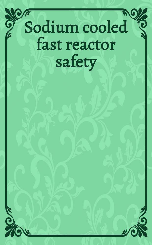 Sodium cooled fast reactor safety : Proc. of an Intern. topical meeting, Obninsk, Russia, Oct. 3-7, 1994 = Мост вздохов. Реставрация в Венеции.