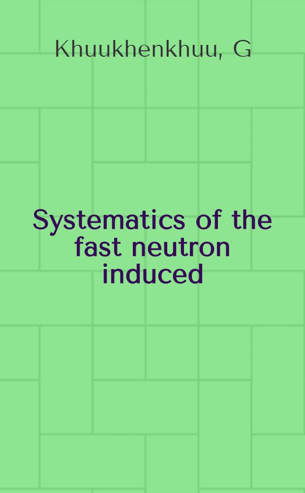 Systematics of the fast neutron induced (n, ) reaction cross sections