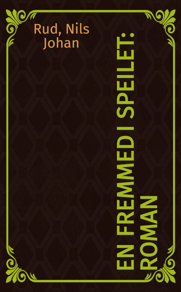 En fremmed i speilet : Roman