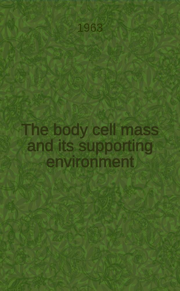 The body cell mass and its supporting environment : Body composition in health a. disease = Методика творческого обучения сербскому языку и литературе.